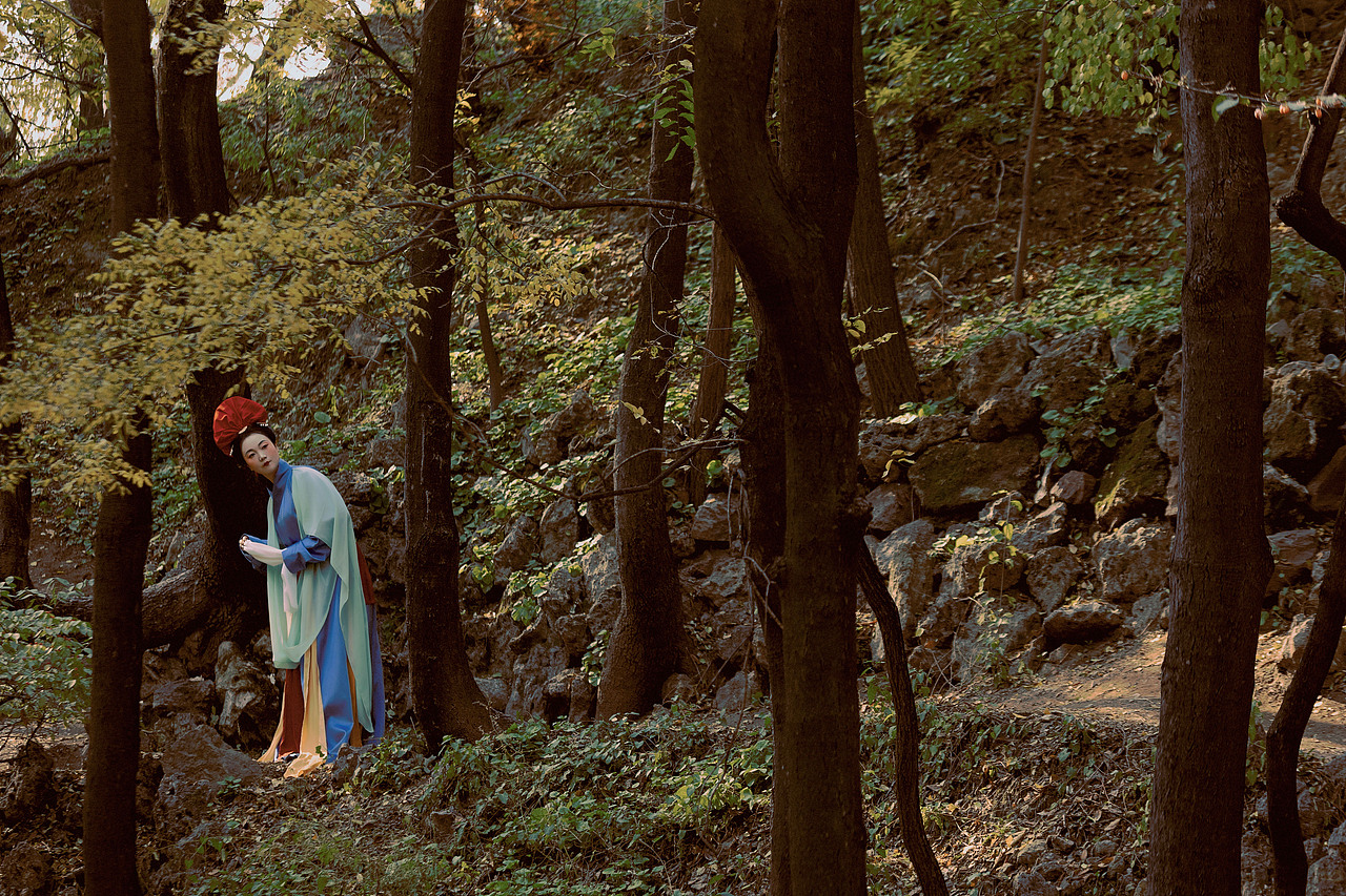 仿晋祠宋塑侍女