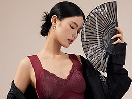 草本初色 保暖背心拍摄 