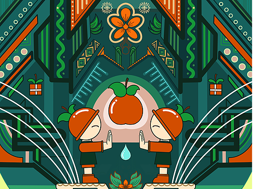 画一杯果汁,收藏一整季的甜美