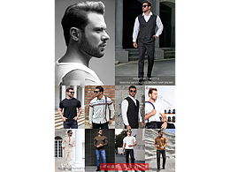 11月25号大码男装 外模拼拍，模特拼拍，胖摸拼拍模特