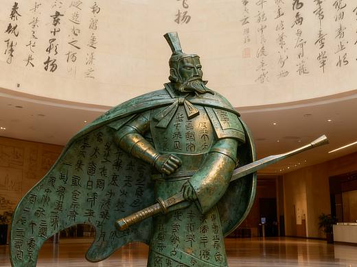 大风歌汉高祖刘邦雕像