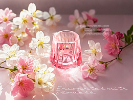 「 AI 」创作 第一弹｜当水晶杯邂逅鲜花 