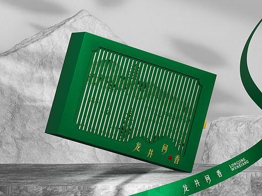 龙井问香——茶香薰产品与包装设计