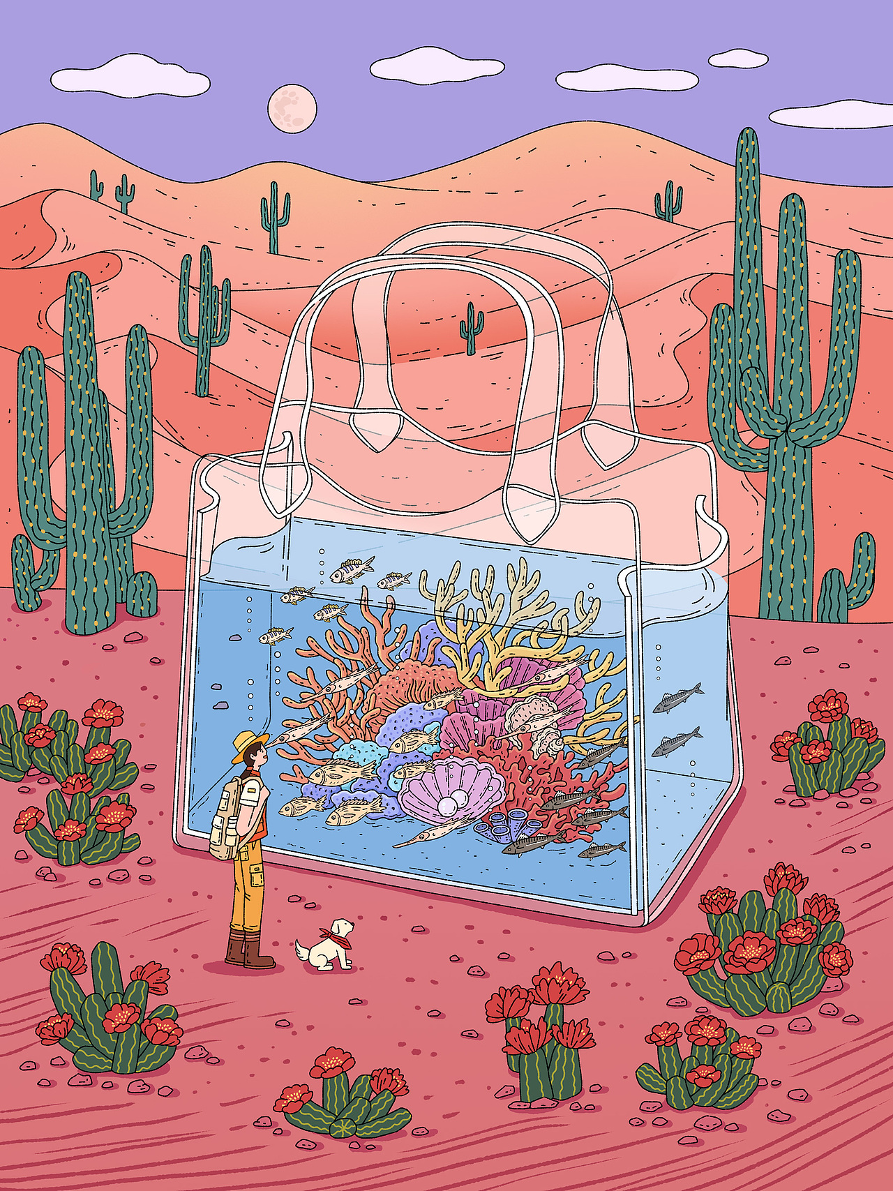 《谁把包包落在沙漠里了?!》