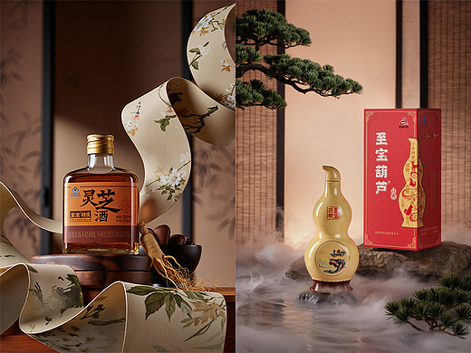滋补药酒拍摄（二）