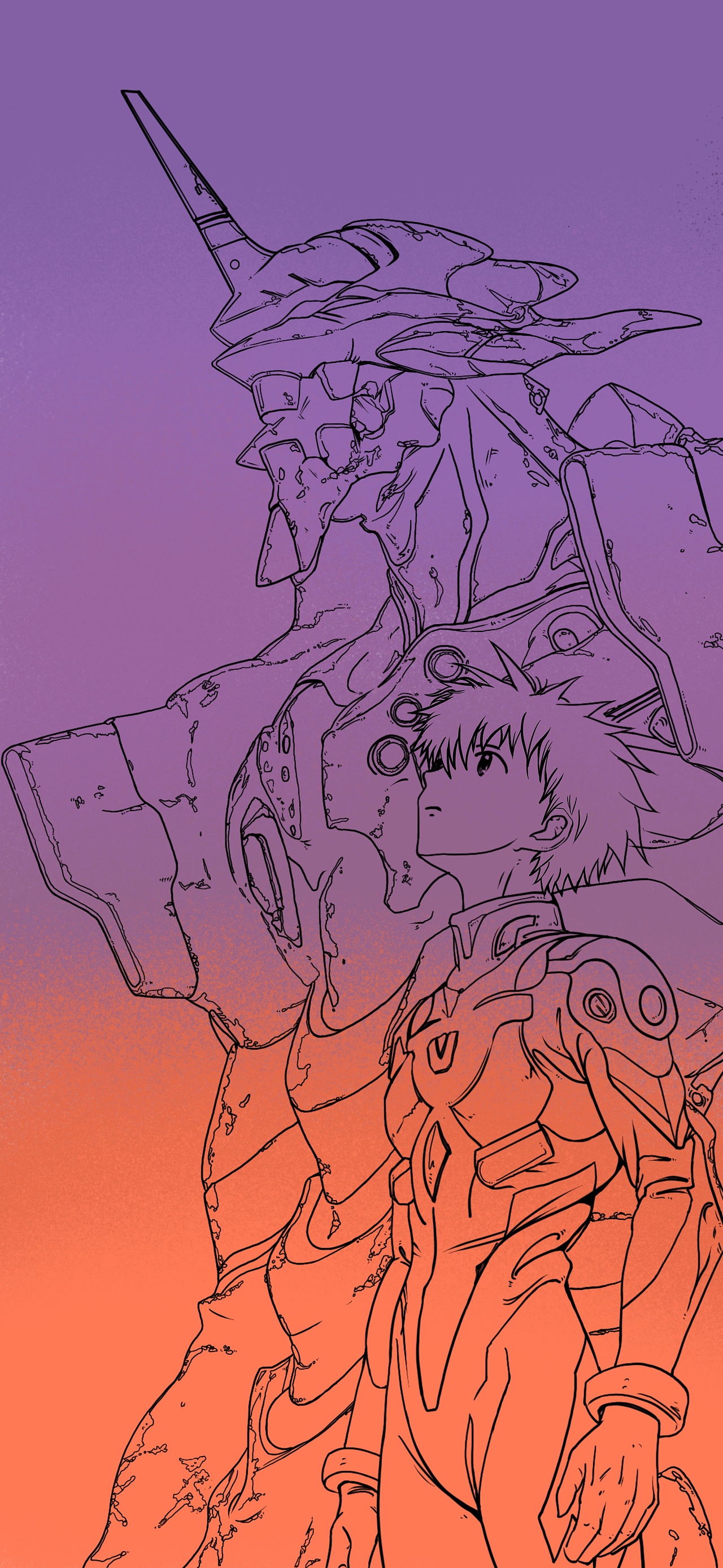 EVA（图ZMzk5MDI5OTc2） - 艺术插画 - 站酷设计师往墟洞原创素材 - 站酷ZCOOL