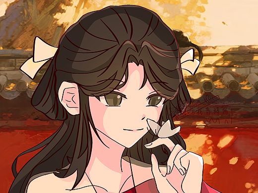 我oc的半身插画