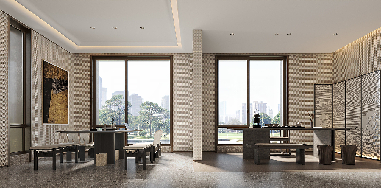 休闲公区 给你的场所添加一缕色彩（图ZMzk5MDMzNDQw） - 商业空间设计 - 站酷设计师Z566118354原创素材 - 站酷ZCOOL