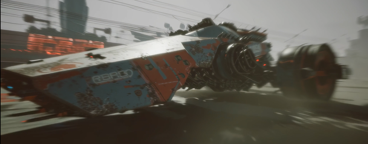 原创AI科幻短片-THE RACING PLANET《狂飙星球》