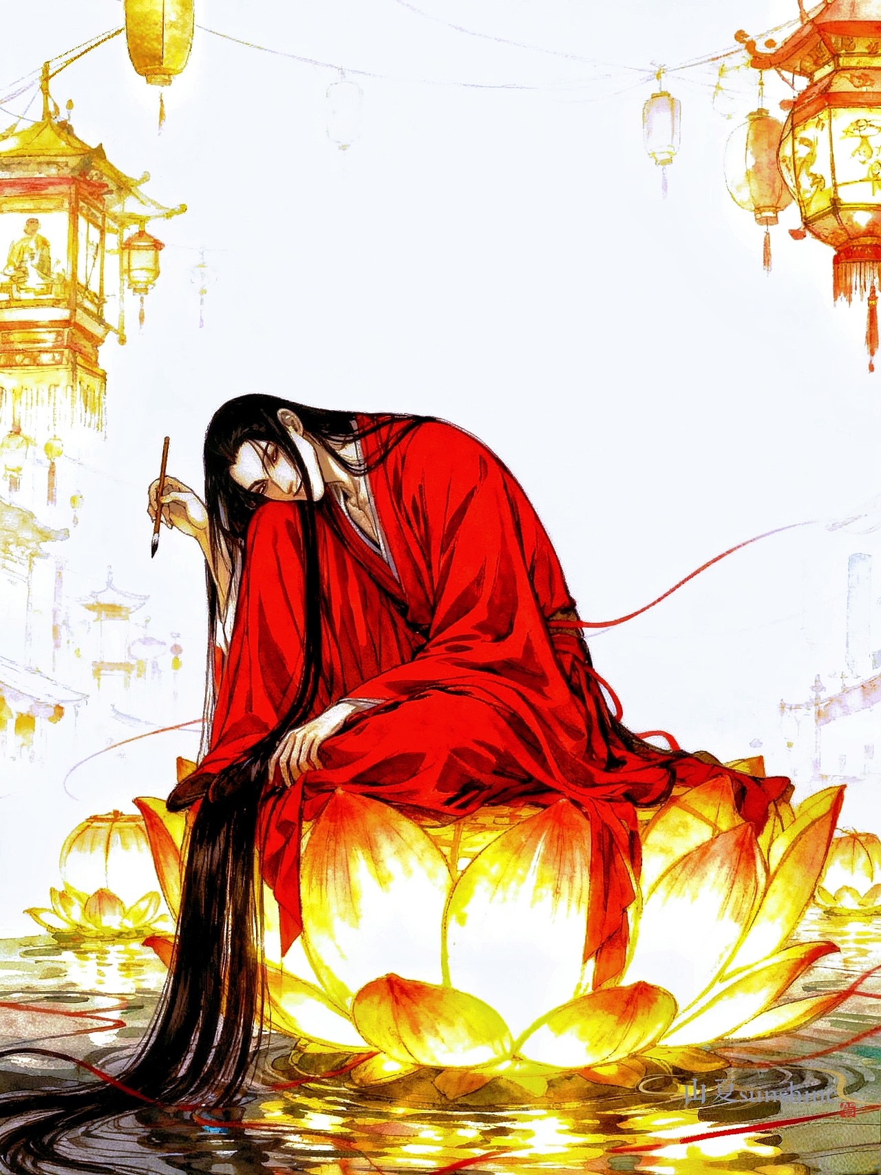 你身后风吹一夜,把初见撕成告别