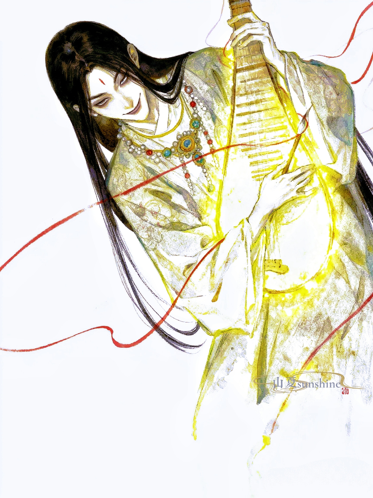 你身后风吹一夜,把初见撕成告别