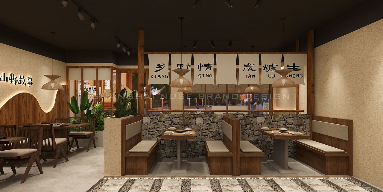 治愈系乡野烤肉空间:在烟火气里,找回生活的松弛感