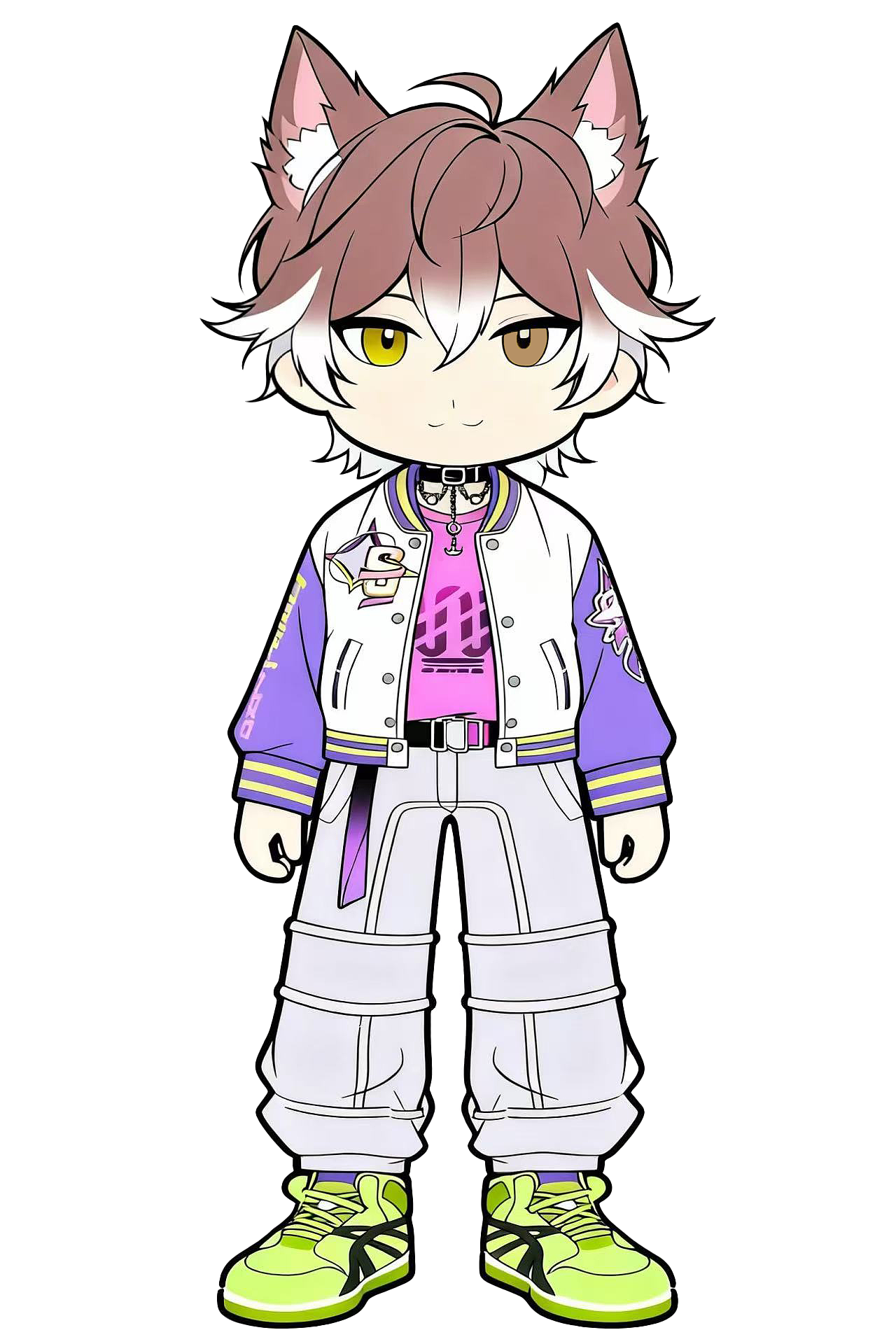 Q版人物全身设计（图ZMzk5MDM5MDAw） - IP形象 - 站酷设计师glzysr原创素材 - 站酷ZCOOL