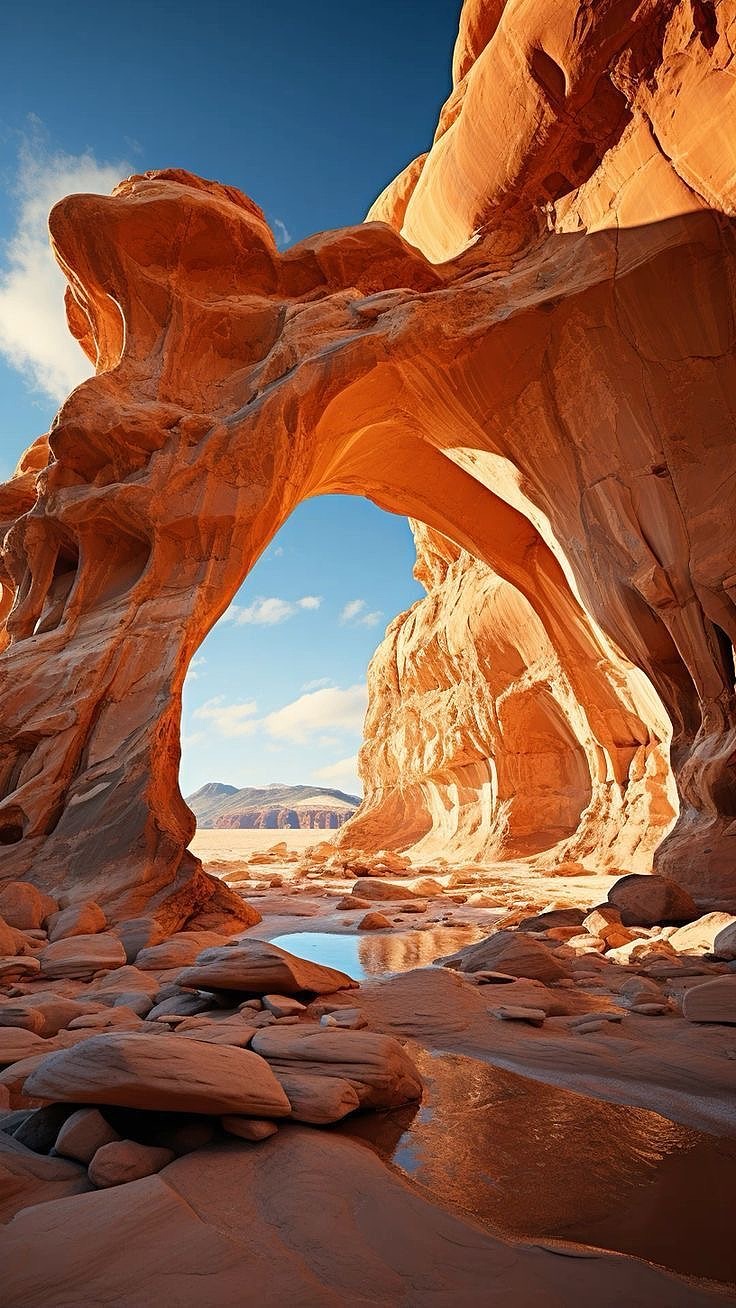 穿越时光的岩之门：与自然对话的旅程   