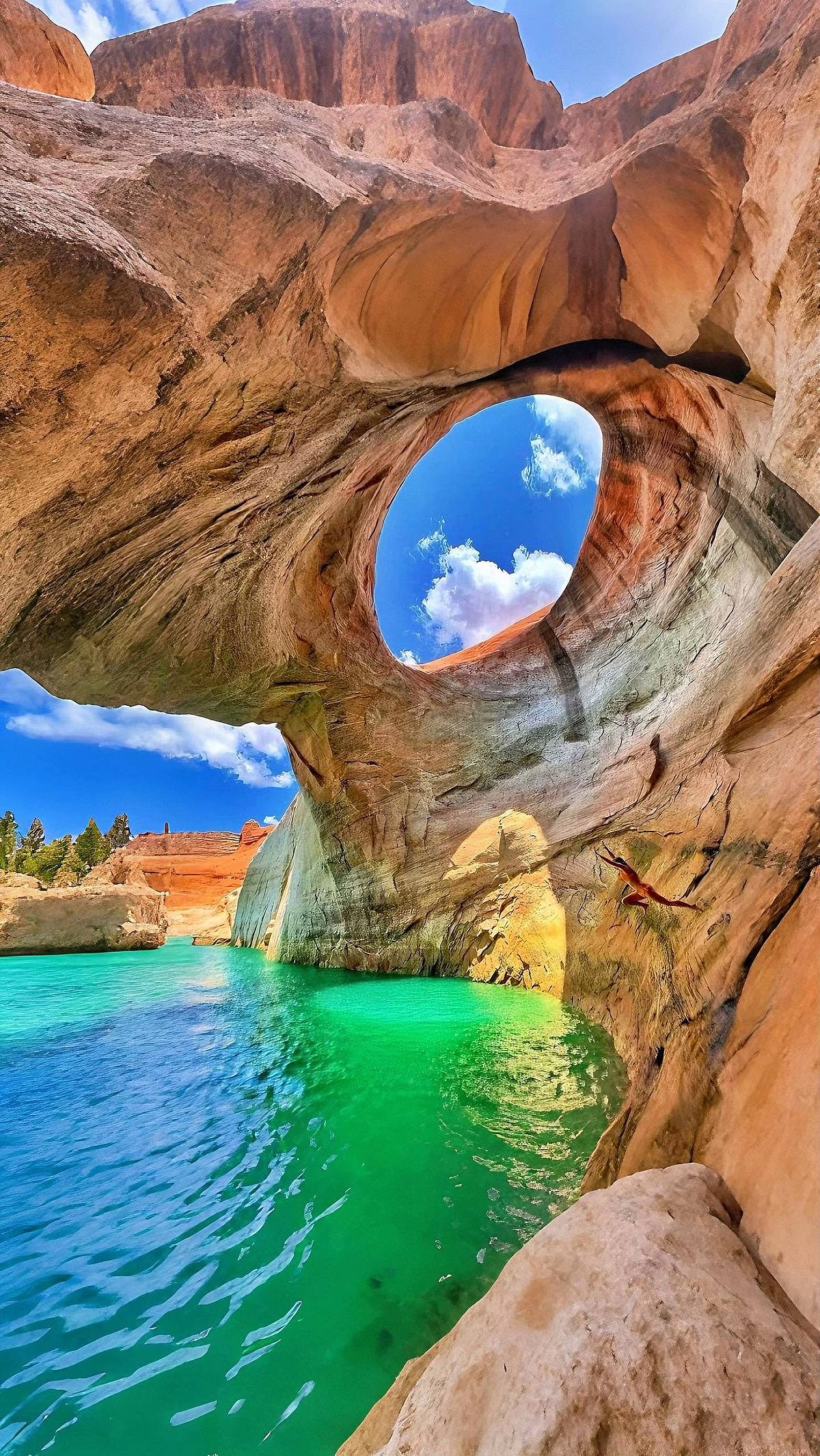 穿越时光的岩之门：与自然对话的旅程   