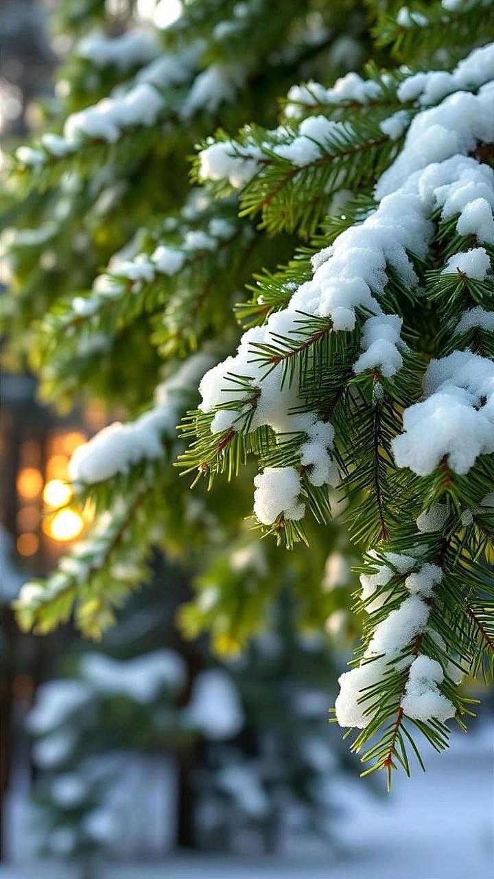 雪霁松风：一场与冬日森林的静谧对话…
