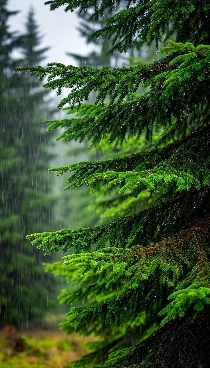 雪霁松风：一场与冬日森林的静谧对话…