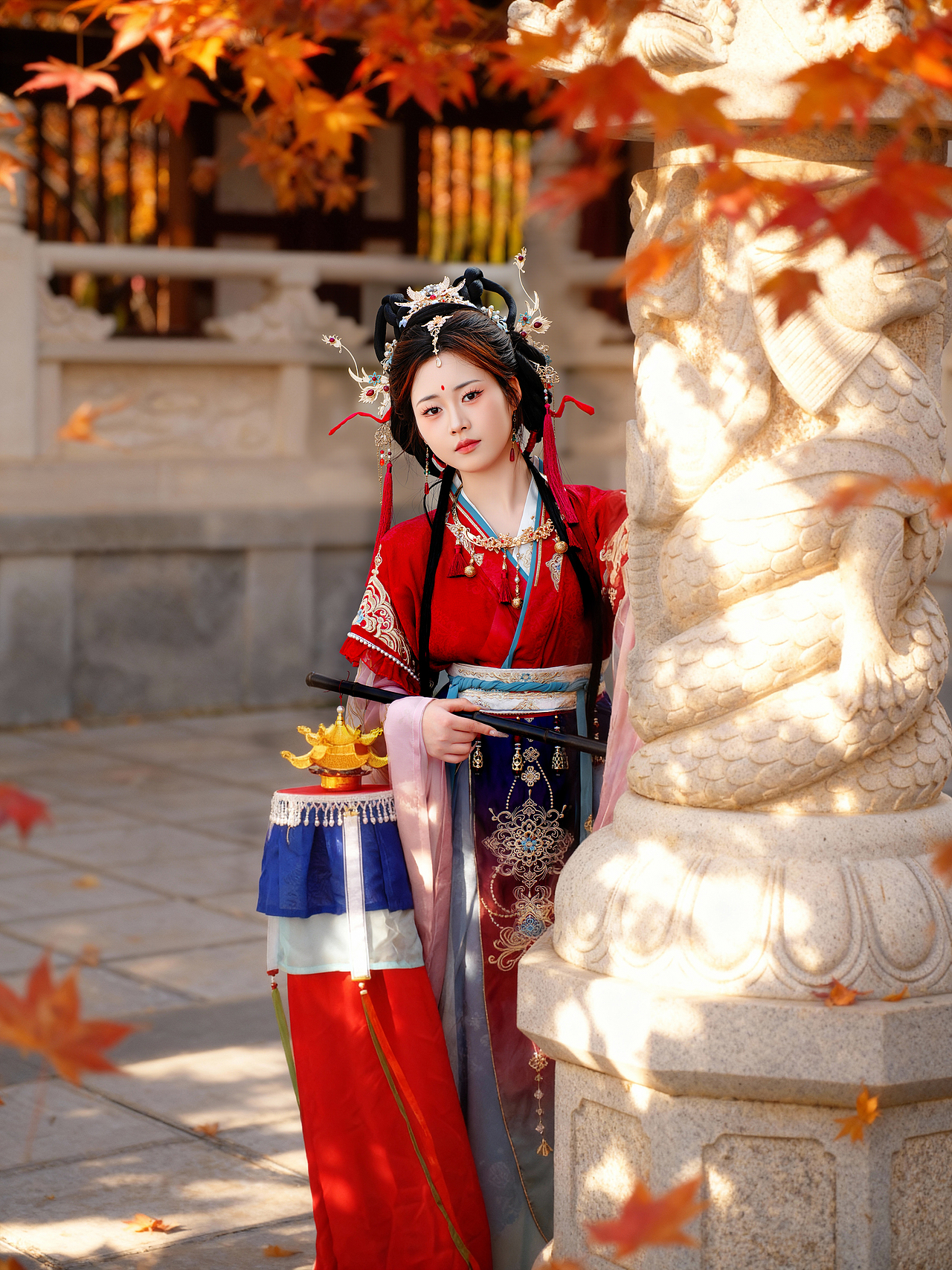 秋叶·青龙寺·神仙