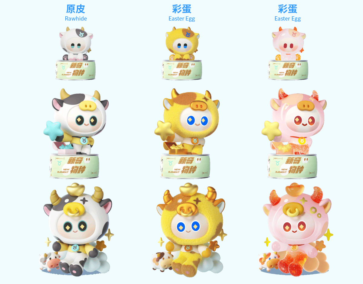 乐盒子IP案例赏析 I「新奇物种」星座系列来袭~（图ZMzk5MDQ0NjQw） - 人物/生物 - 站酷设计师乐盒子视觉HAPPOX原创素材 - 站酷ZCOOL