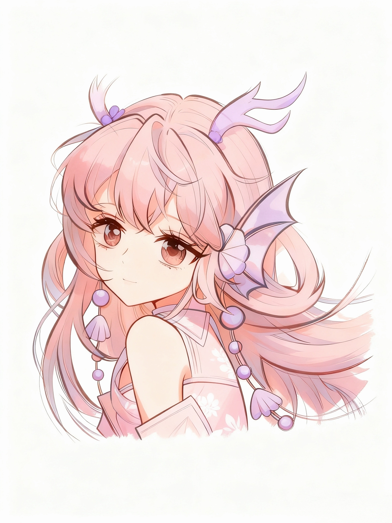 同一张线稿,换4种色调能有多惊艳?