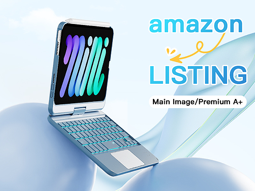 iPad 妙控键盘/亚马逊橱窗图 A+设计