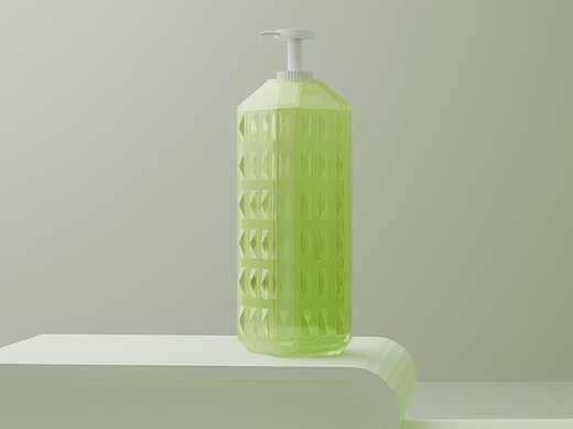 blender建模日记-洗发水