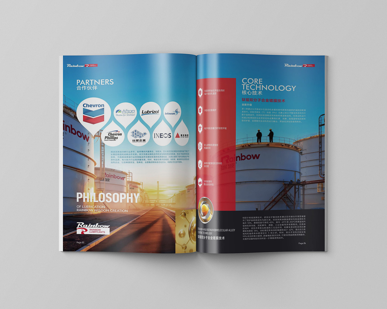 润滑油产品手册案例