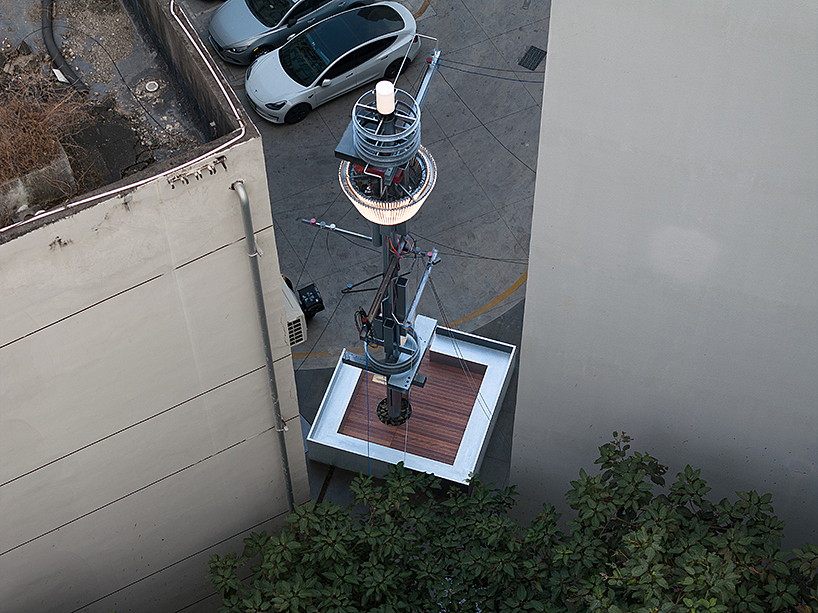 主杆鸟瞰 ， Aerial view to the main pole of “Rhino” ©胡康榆