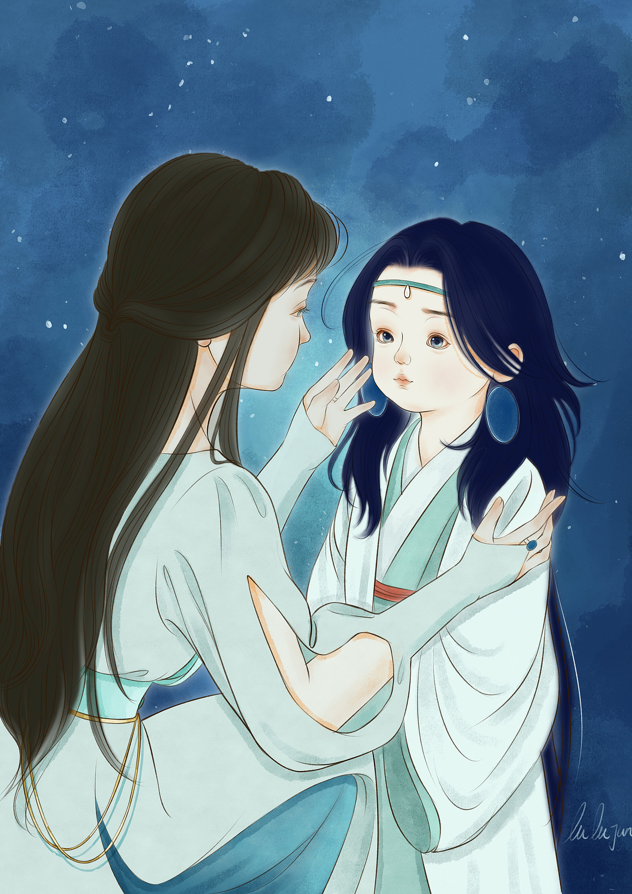 近期作品（古风插画）