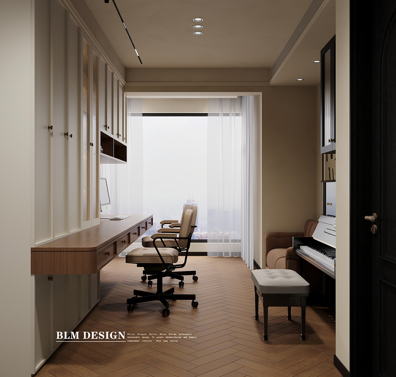 复古风-白龙马效果图