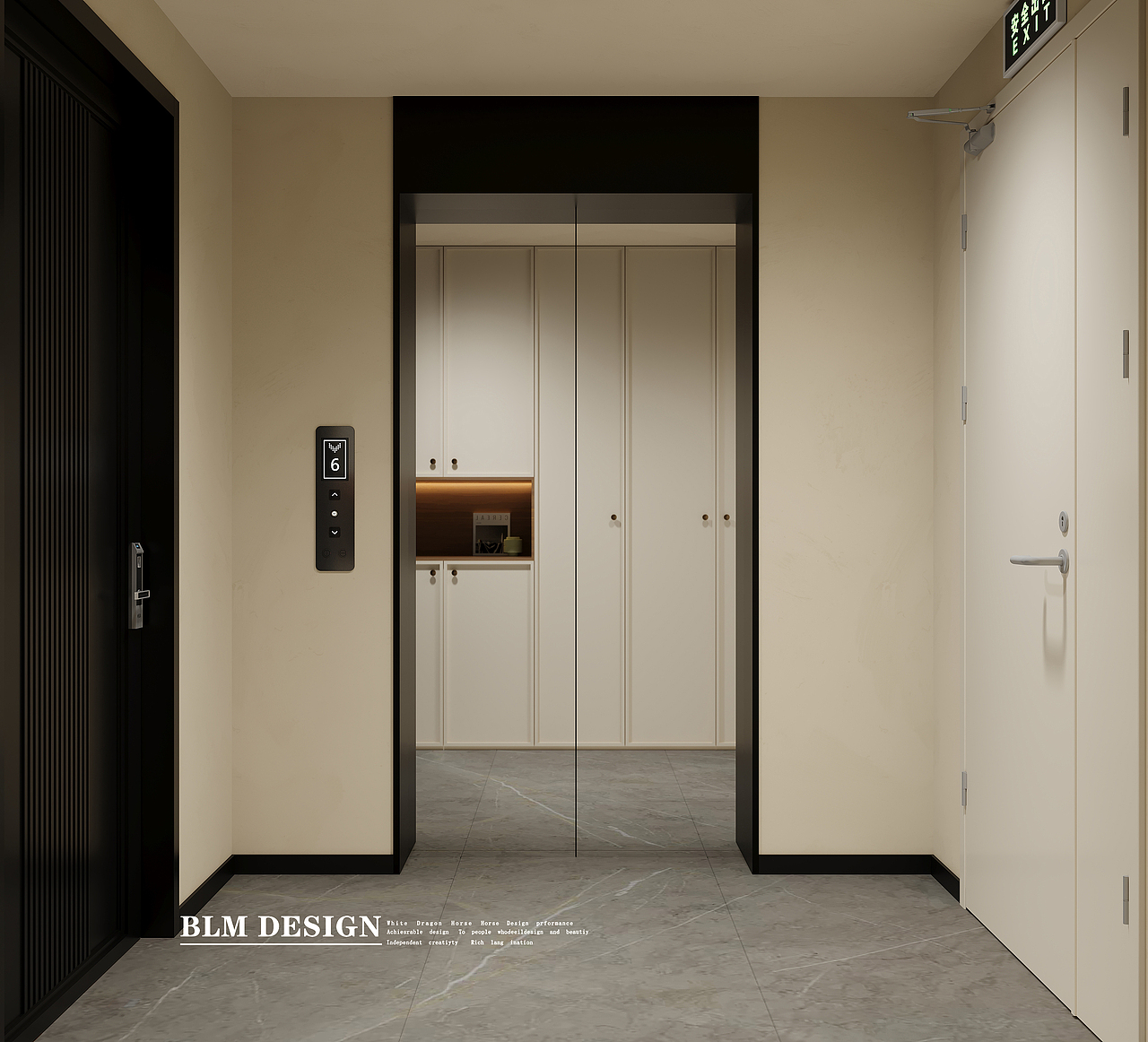 复古风-白龙马效果图