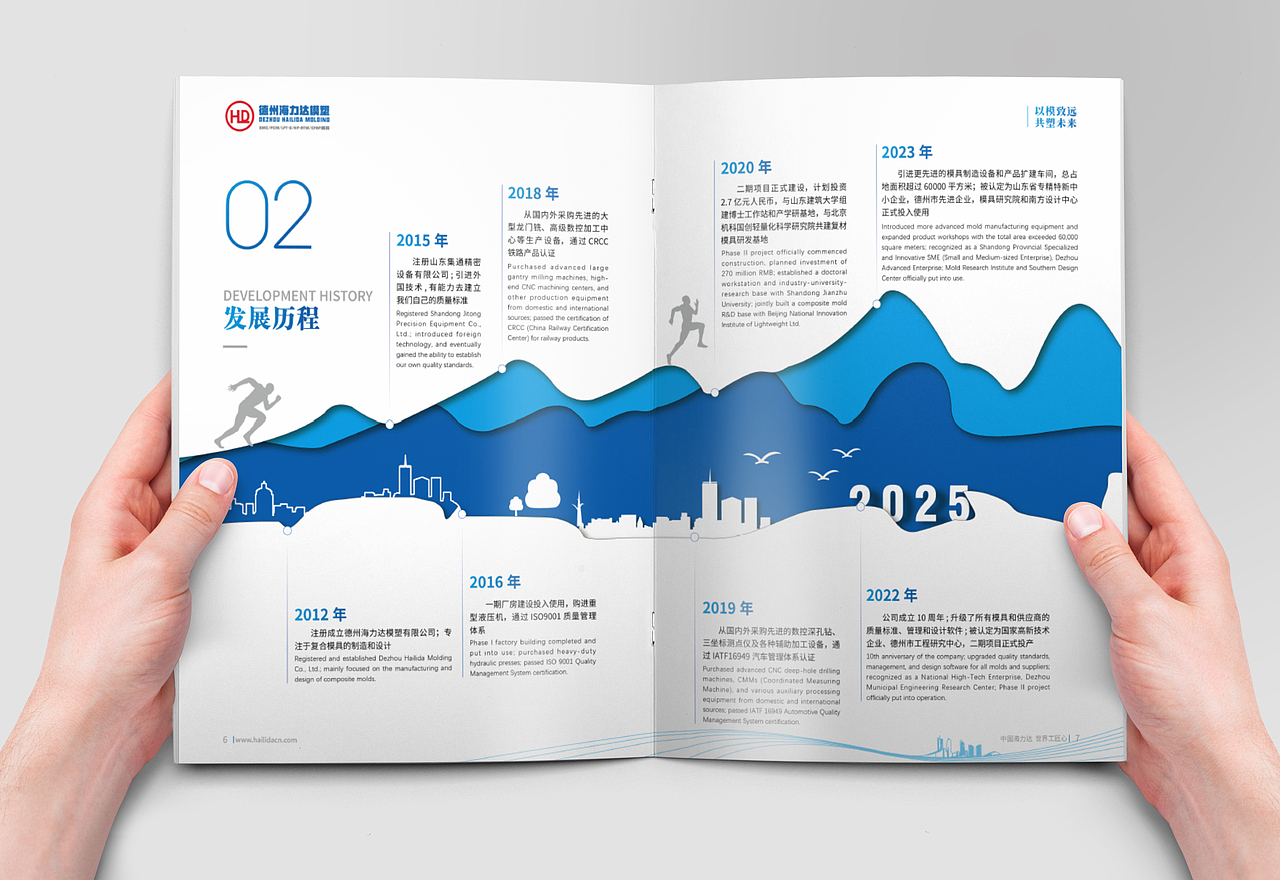品述智邦携手海力达模塑|以模致远·共塑未来|画册设计