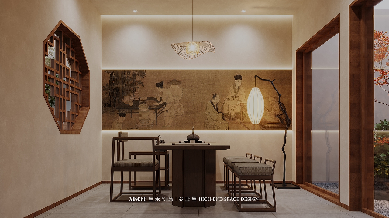 【星禾创意】淄博宋风太极拳馆-涵虚