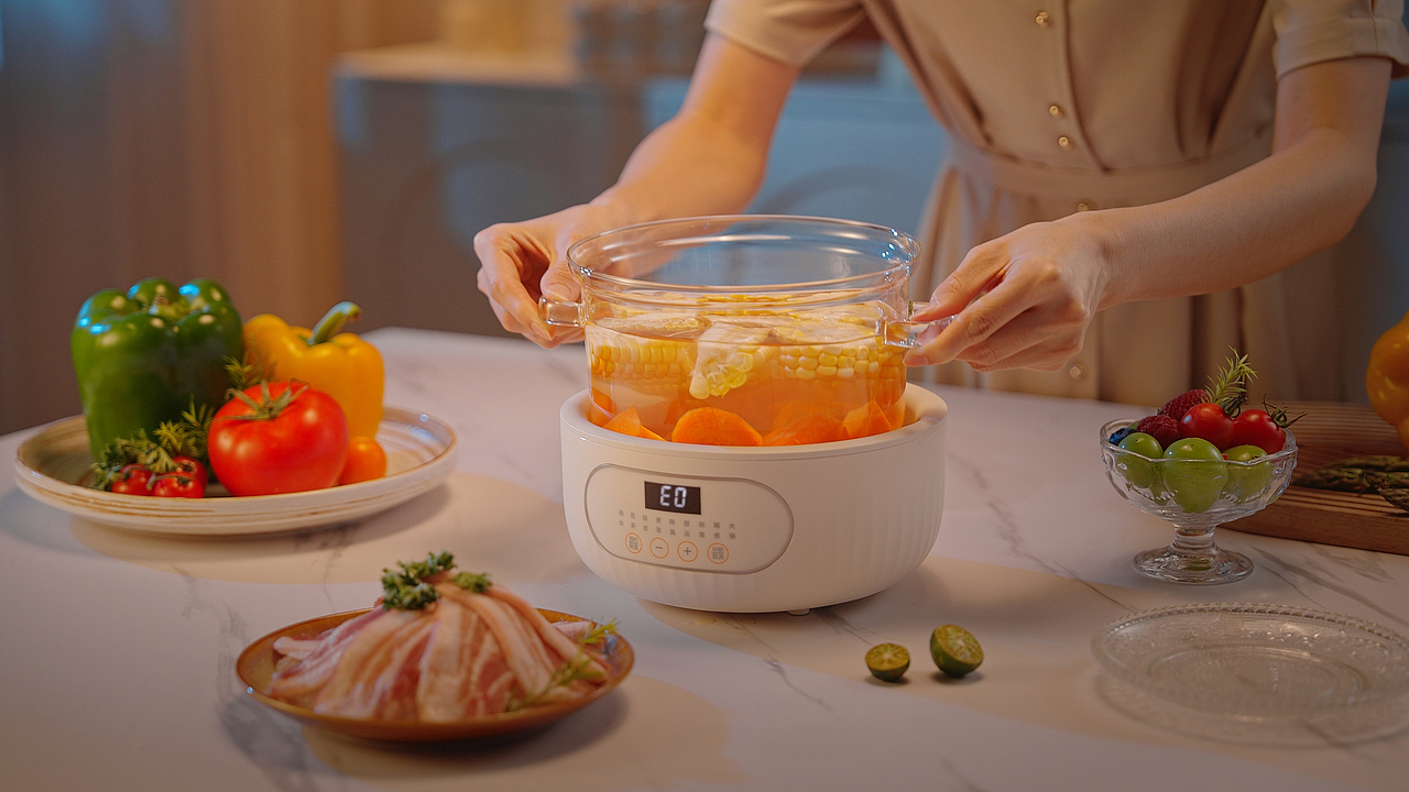 MODONG摩动双层玻璃养生壶|花茶壶|养生茶壶|萃煮茶壶