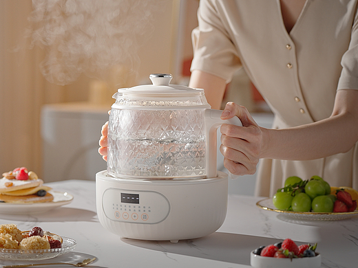 MODONG摩动双层玻璃养生壶|花茶壶|养生茶壶|萃煮茶壶