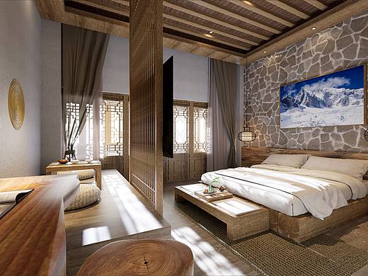 室内设计｜民俗民宿