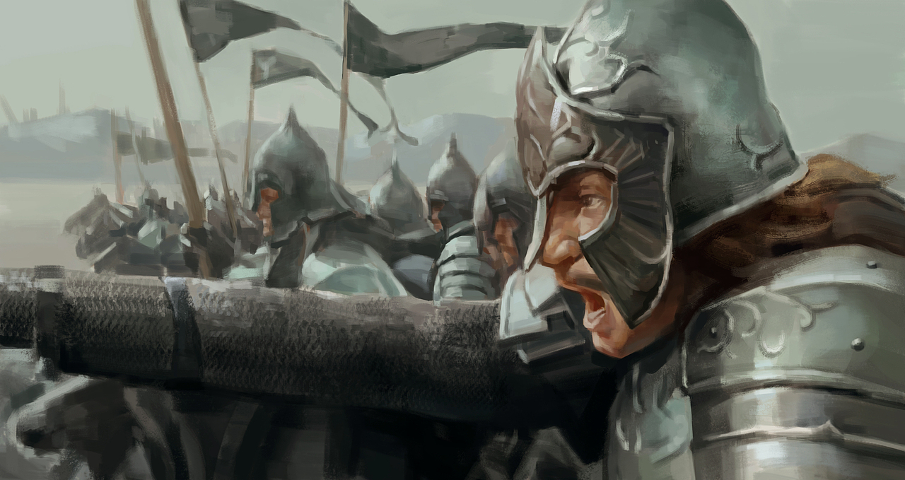 骑士（图ZMzk5MDY3ODg0） - 创作习作 - 站酷设计师公子成数字插画原创素材 - 站酷ZCOOL