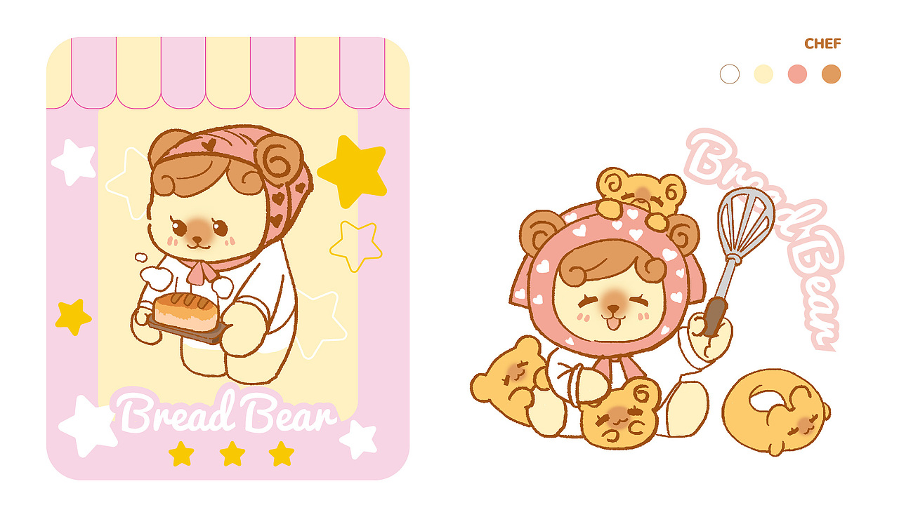 IP设计-松松的面包工坊