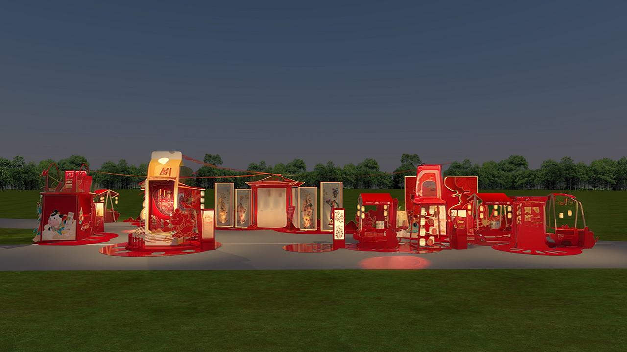 乳业品牌跨年主题展会