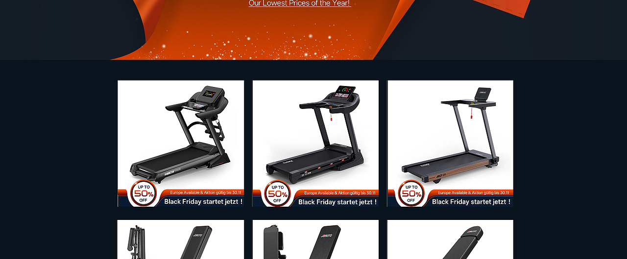 独立站黑五海报——欧洲站