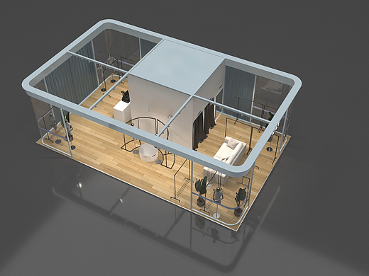 女装品牌商场展柜