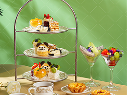 酒店下午茶甜点糕点拍摄