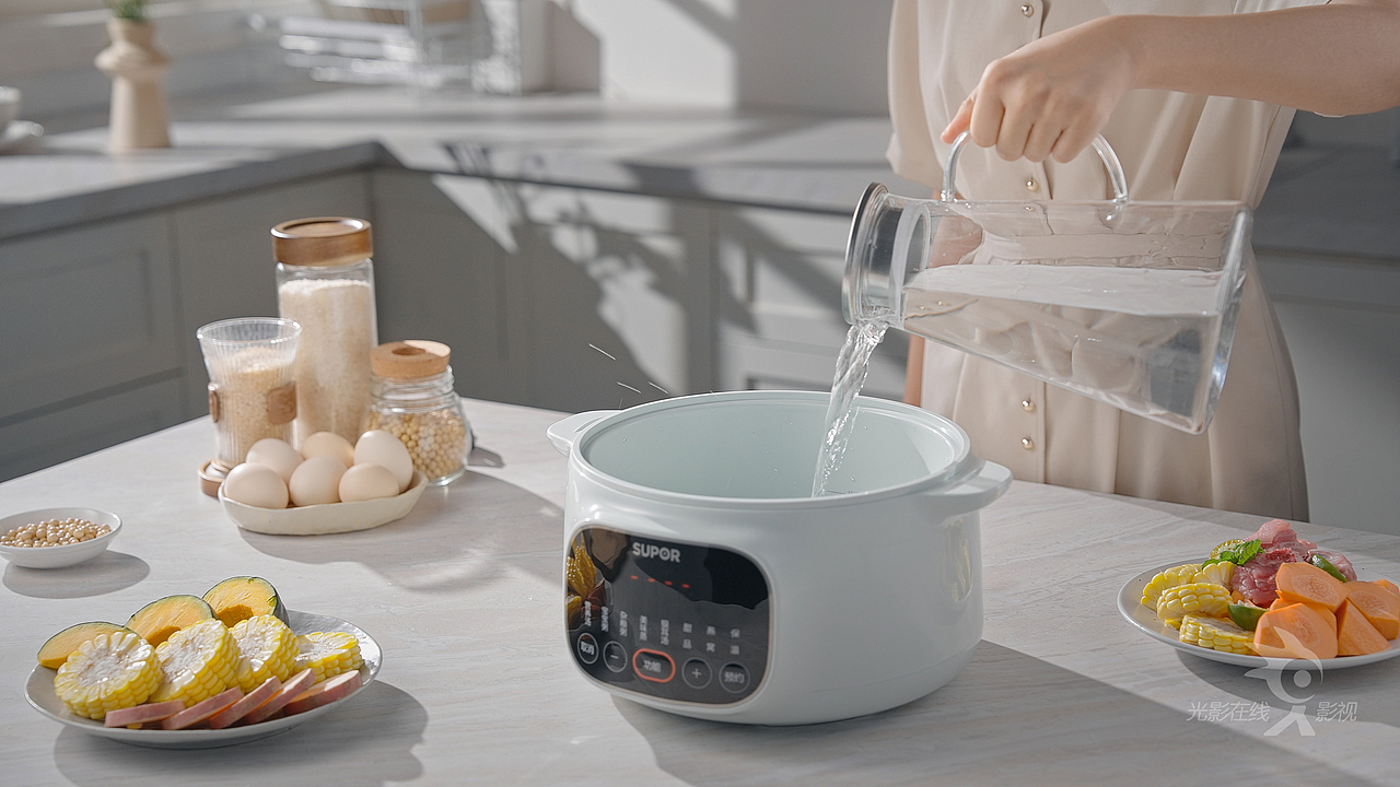 SUPOR苏泊尔电炖锅|白陶炖锅|陶瓷炖锅|养生锅|蒸炖锅