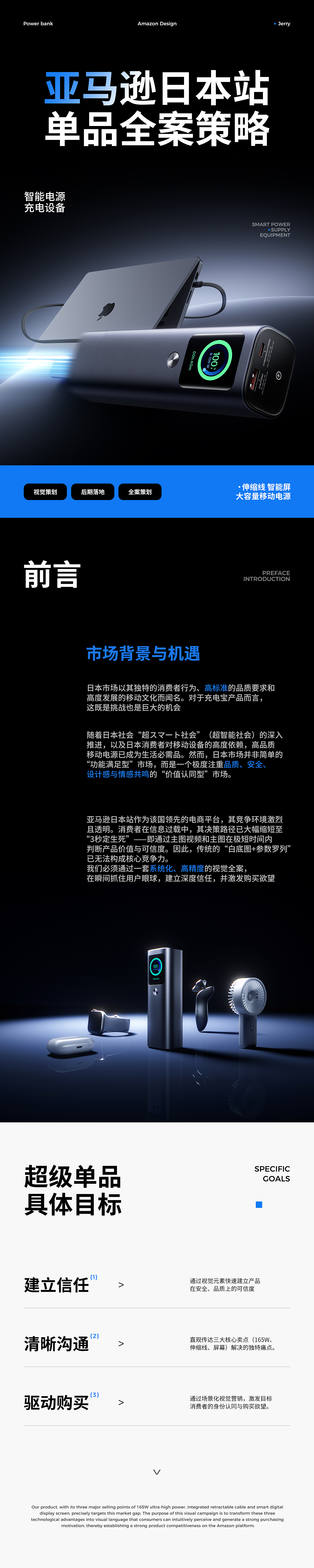 3C亚马逊超级单品视觉全案设计