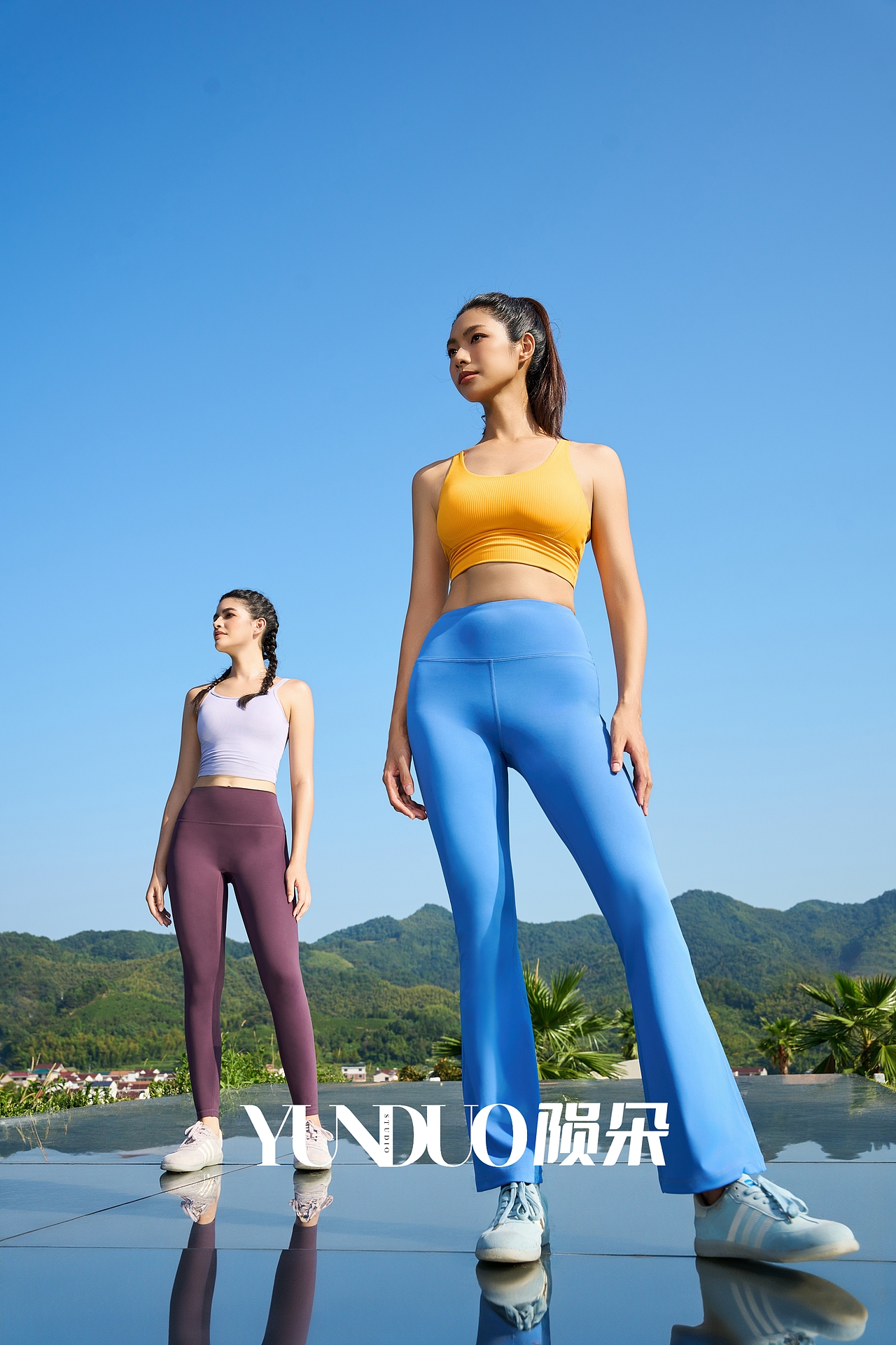 瑜伽裤拍摄 外景形象片拍摄 电商拍摄 瑜伽套装拍摄
