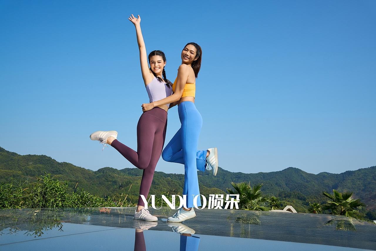 瑜伽裤拍摄 外景形象片拍摄 电商拍摄 瑜伽套装拍摄