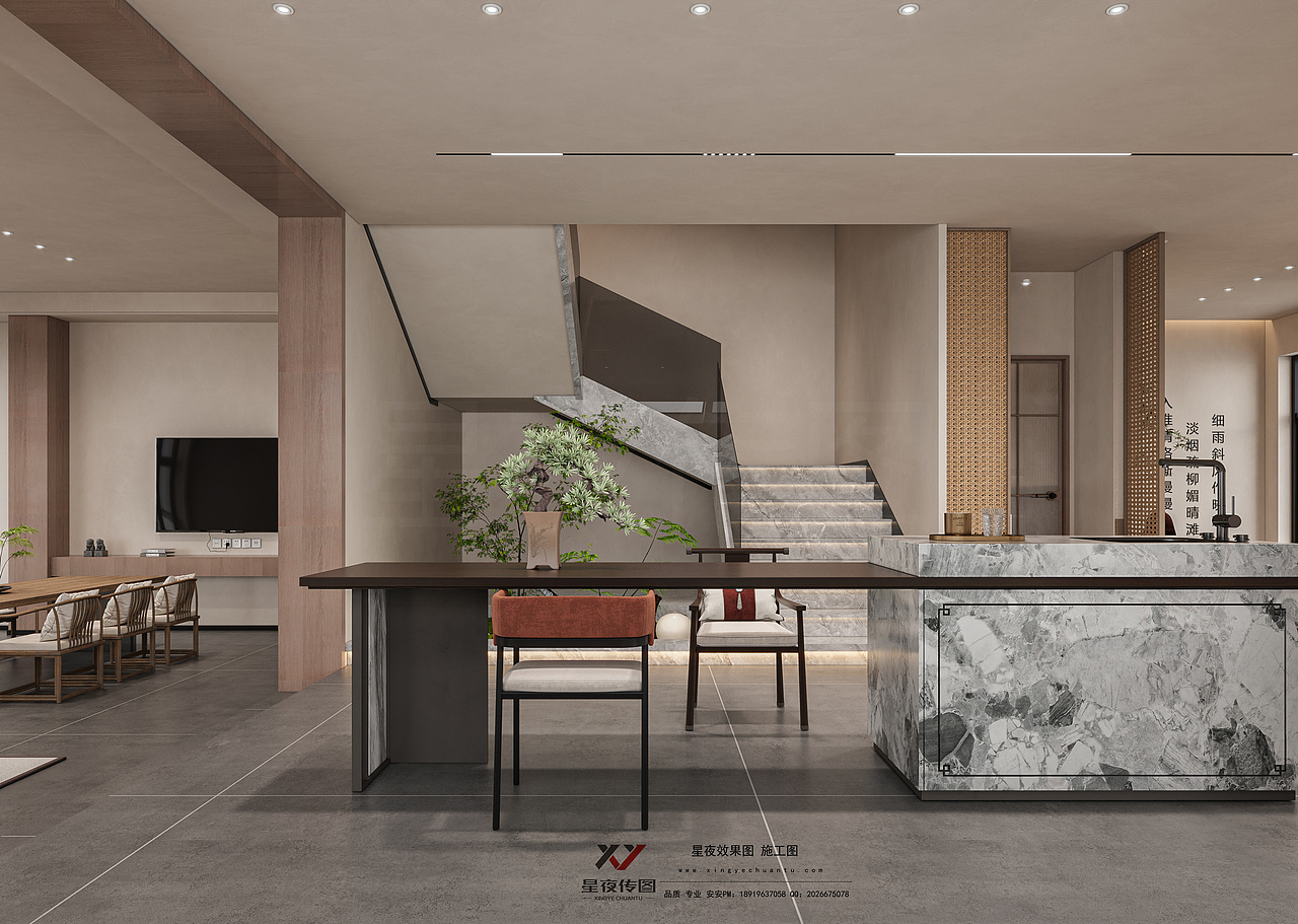 新中式居所:在禅意与现代间,邂逅生活的雅致诗行