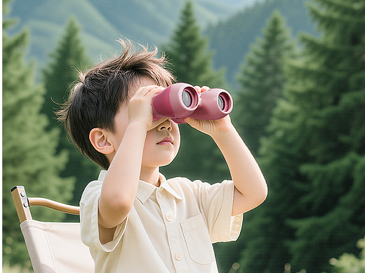 儿童望远镜ai详情设计案例分享