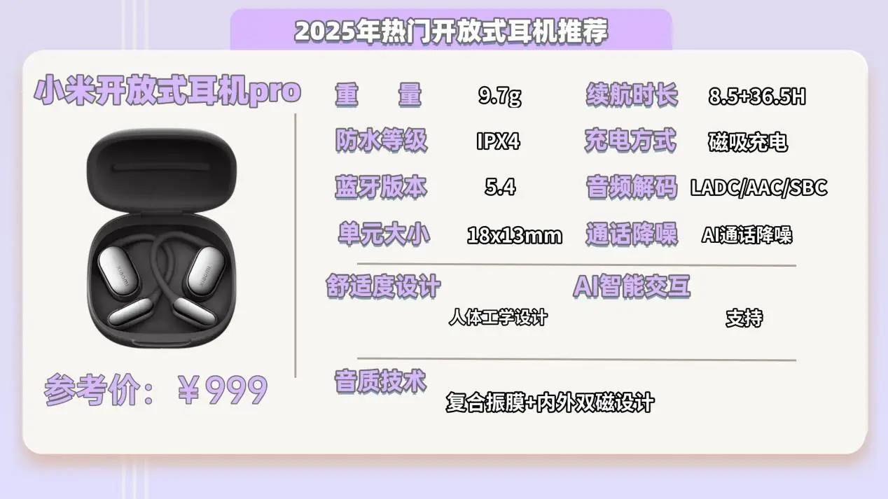 蓝牙耳机哪个品牌好?怎么选?2025十大好口碑蓝牙耳机推荐清单!