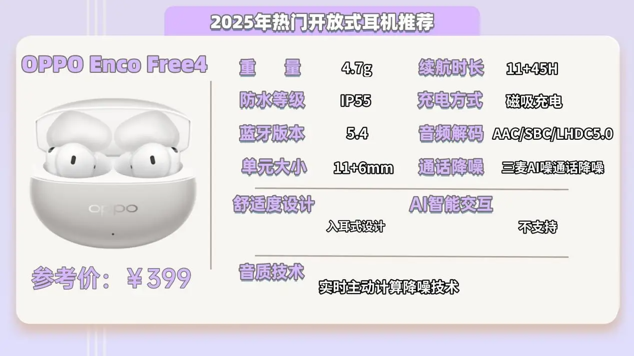 蓝牙耳机哪个品牌好?怎么选?2025十大好口碑蓝牙耳机推荐清单!